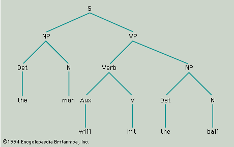 Chomsky's grammar syntax tree diagram generator 