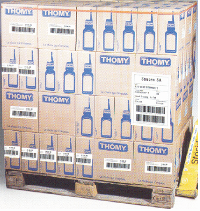 Abb. 24: Auszeichnung einer Transporteinheit